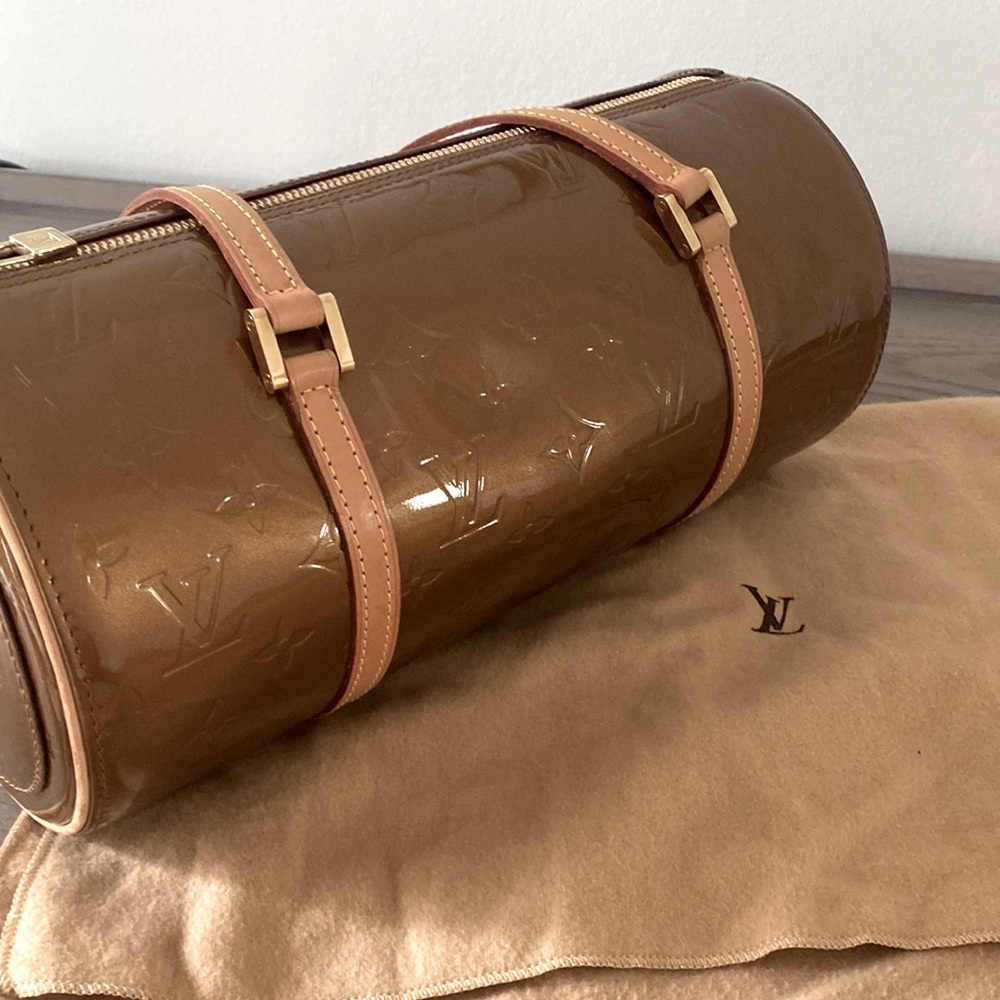 AUTHENTIC LV monogrammed cylinder handbag